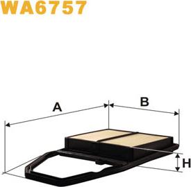 WIX Filters WA6757 - Filtro aria www.autoricambit.com