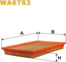 WIX Filters WA6763 - Filtro aria www.autoricambit.com