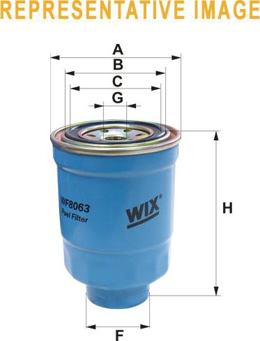 WIX Filters WF10216 - Filtro carburante www.autoricambit.com