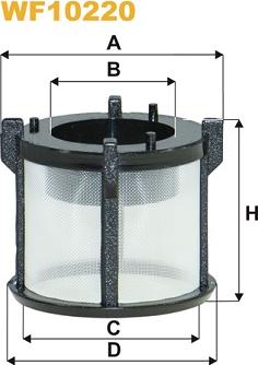 WIX Filters WF10220 - Filtro carburante www.autoricambit.com