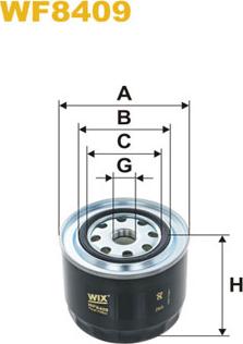 WIX Filters WF8409 - Filtro carburante www.autoricambit.com