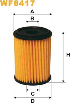 WIX Filters WF8417 - Filtro carburante www.autoricambit.com