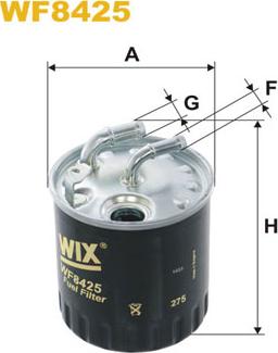 WIX Filters WF8425 - Filtro carburante www.autoricambit.com