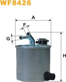 WIX Filters WF8426 - Filtro carburante www.autoricambit.com