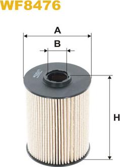 WIX Filters WF8476 - Filtro carburante www.autoricambit.com