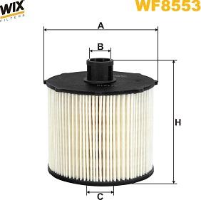 WIX Filters WF8553 - Filtro carburante www.autoricambit.com