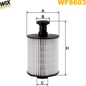 WIX Filters WF8603 - Filtro carburante www.autoricambit.com