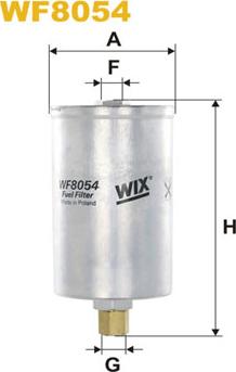 WIX Filters WF8054 - Filtro carburante www.autoricambit.com