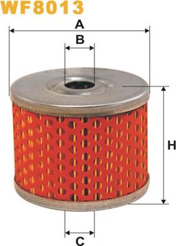 WIX Filters WF8013 - Filtro carburante www.autoricambit.com