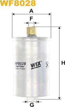 WIX Filters WF8028 - Filtro carburante www.autoricambit.com