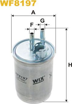 WIX Filters WF8197 - Filtro carburante www.autoricambit.com