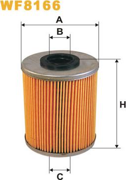 WIX Filters WF8166 - Filtro carburante www.autoricambit.com