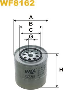 WIX Filters WF8162 - Filtro carburante www.autoricambit.com