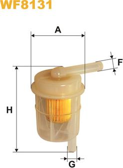 WIX Filters WF8131 - Filtro carburante www.autoricambit.com