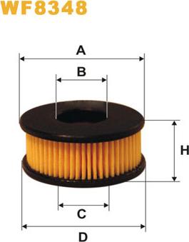 WIX Filters WF8348 - Filtro carburante www.autoricambit.com