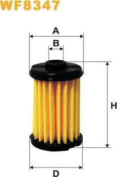 WIX Filters WF8347 - Filtro carburante www.autoricambit.com