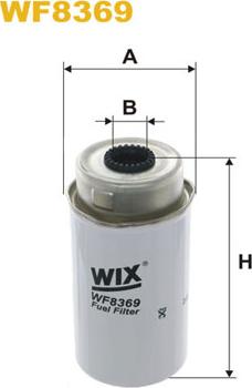 WIX Filters WF8369 - Filtro carburante www.autoricambit.com