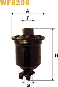 WIX Filters WF8208 - Filtro carburante www.autoricambit.com