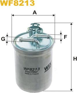 WIX Filters WF8213 - Filtro carburante www.autoricambit.com