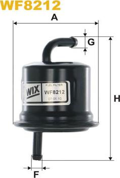 WIX Filters WF8212 - Filtro carburante www.autoricambit.com