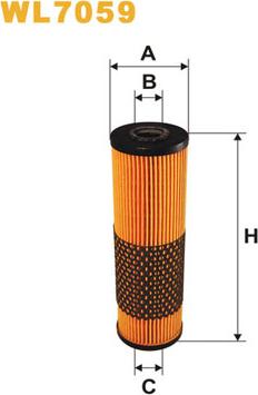 WIX Filters WL7059 - Filtro olio www.autoricambit.com