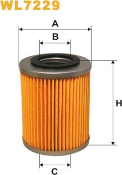 WIX Filters WL7229 - Filtro olio www.autoricambit.com