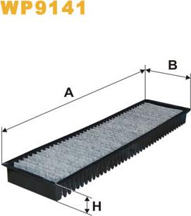 WIX Filters WP9141 - Filtro, Aria abitacolo www.autoricambit.com