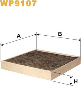 WIX Filters WP9107 - Filtro, Aria abitacolo www.autoricambit.com