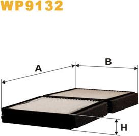 WIX Filters WP9132 - Filtro, Aria abitacolo www.autoricambit.com