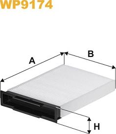 WIX Filters WP9174 - Filtro, Aria abitacolo www.autoricambit.com