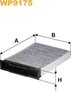 WIX Filters WP9175 - Filtro, Aria abitacolo www.autoricambit.com