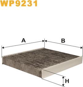 WIX Filters WP9231 - Filtro, Aria abitacolo www.autoricambit.com