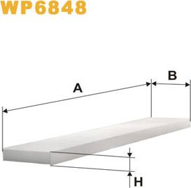 WIX Filters WP6848 - Filtro, Aria abitacolo www.autoricambit.com