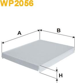 WIX Filters WP2056 - Filtro, Aria abitacolo www.autoricambit.com