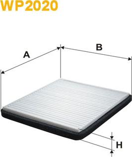WIX Filters WP2020 - Filtro, Aria abitacolo www.autoricambit.com