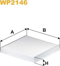 WIX Filters WP2146 - Filtro, Aria abitacolo www.autoricambit.com