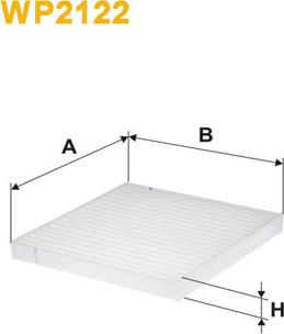 WIX Filters WP2122 - Filtro, Aria abitacolo www.autoricambit.com