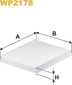 WIX Filters WP2178 - Filtro, Aria abitacolo www.autoricambit.com