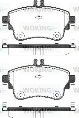 ATE LD2778 - Kit pastiglie freno, Freno a disco www.autoricambit.com