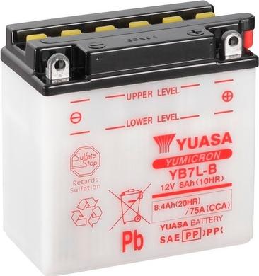 YUASA YB7L-B - Batteria avviamento www.autoricambit.com