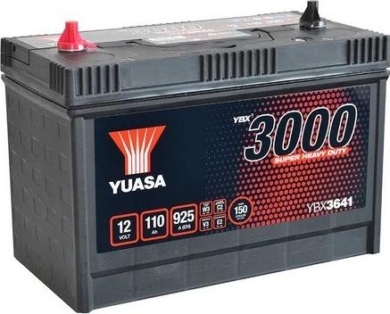 Yuasa YBX3641 - Batteria avviamento www.autoricambit.com