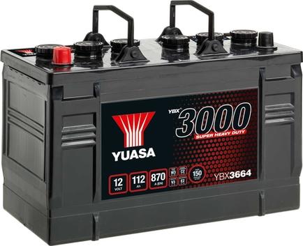 Yuasa YBX3664 - Batteria avviamento www.autoricambit.com