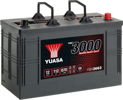 Yuasa YBX3663 - Batteria avviamento www.autoricambit.com