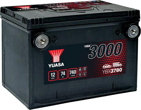 Yuasa YBX3780 - Batteria avviamento www.autoricambit.com