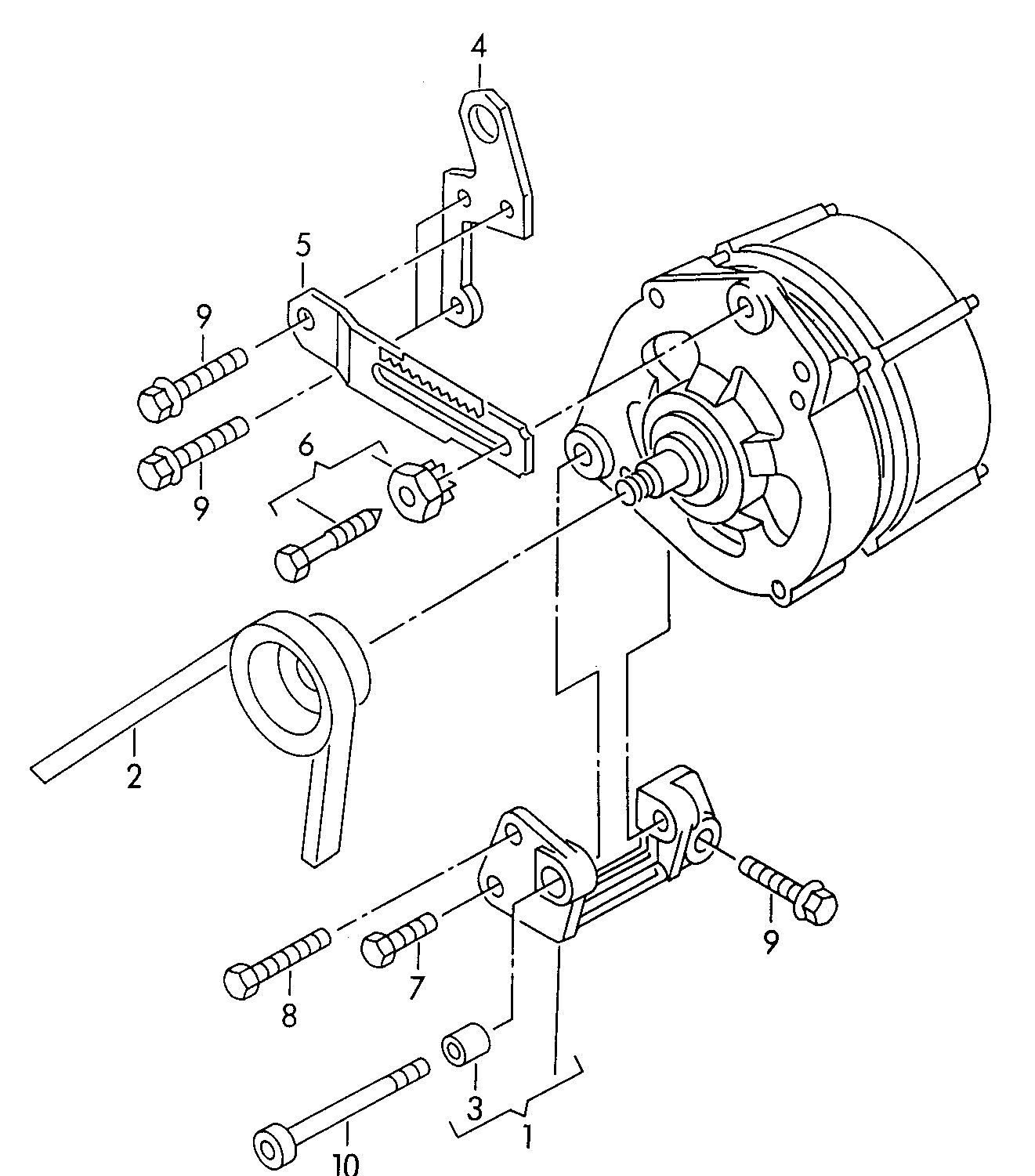 VAG 050903137C - Cinghia Poly-V www.autoricambit.com