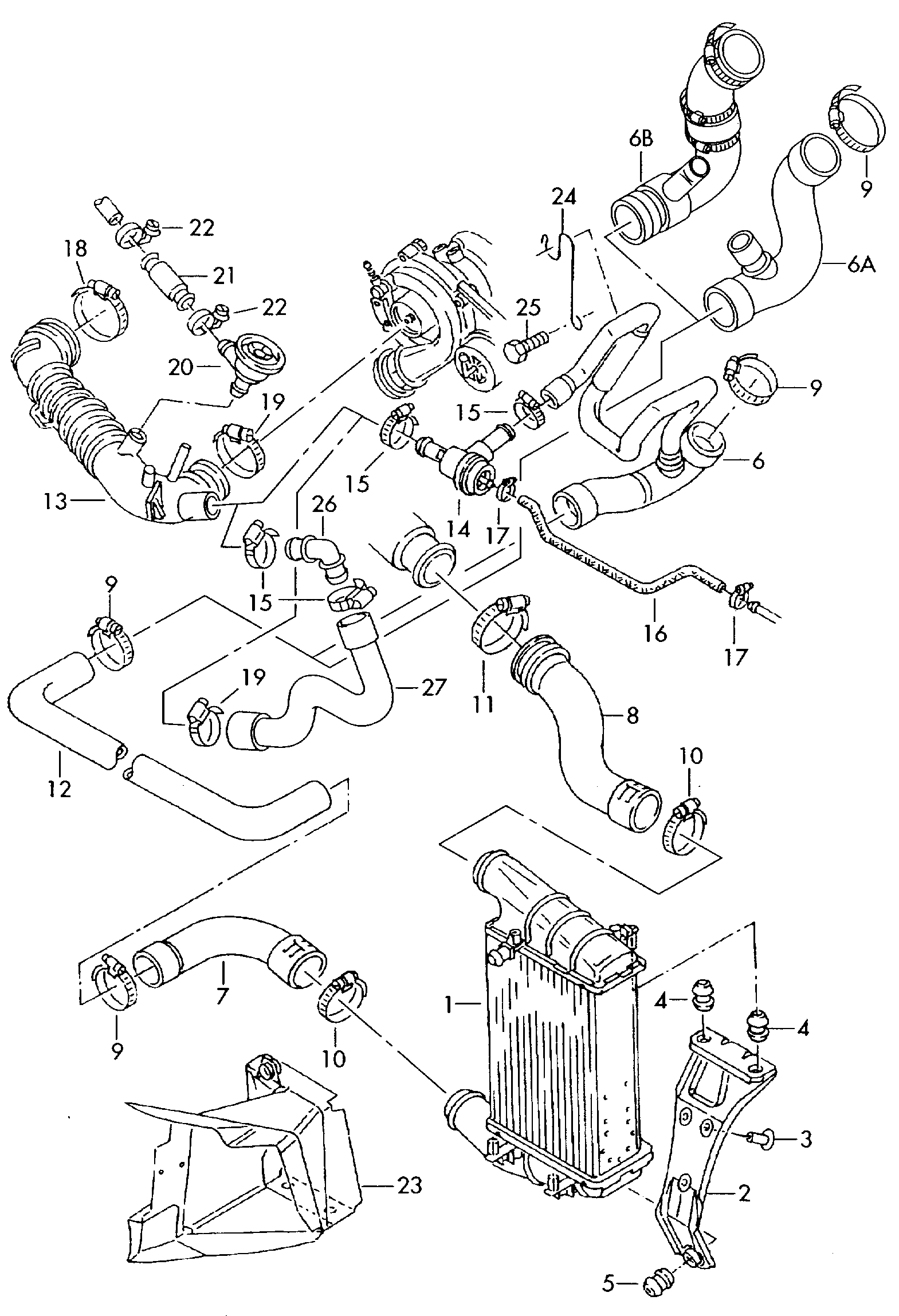 VAG 038906051 - Sensor MAP, pressione del collettore di aspirazione www.autoricambit.com