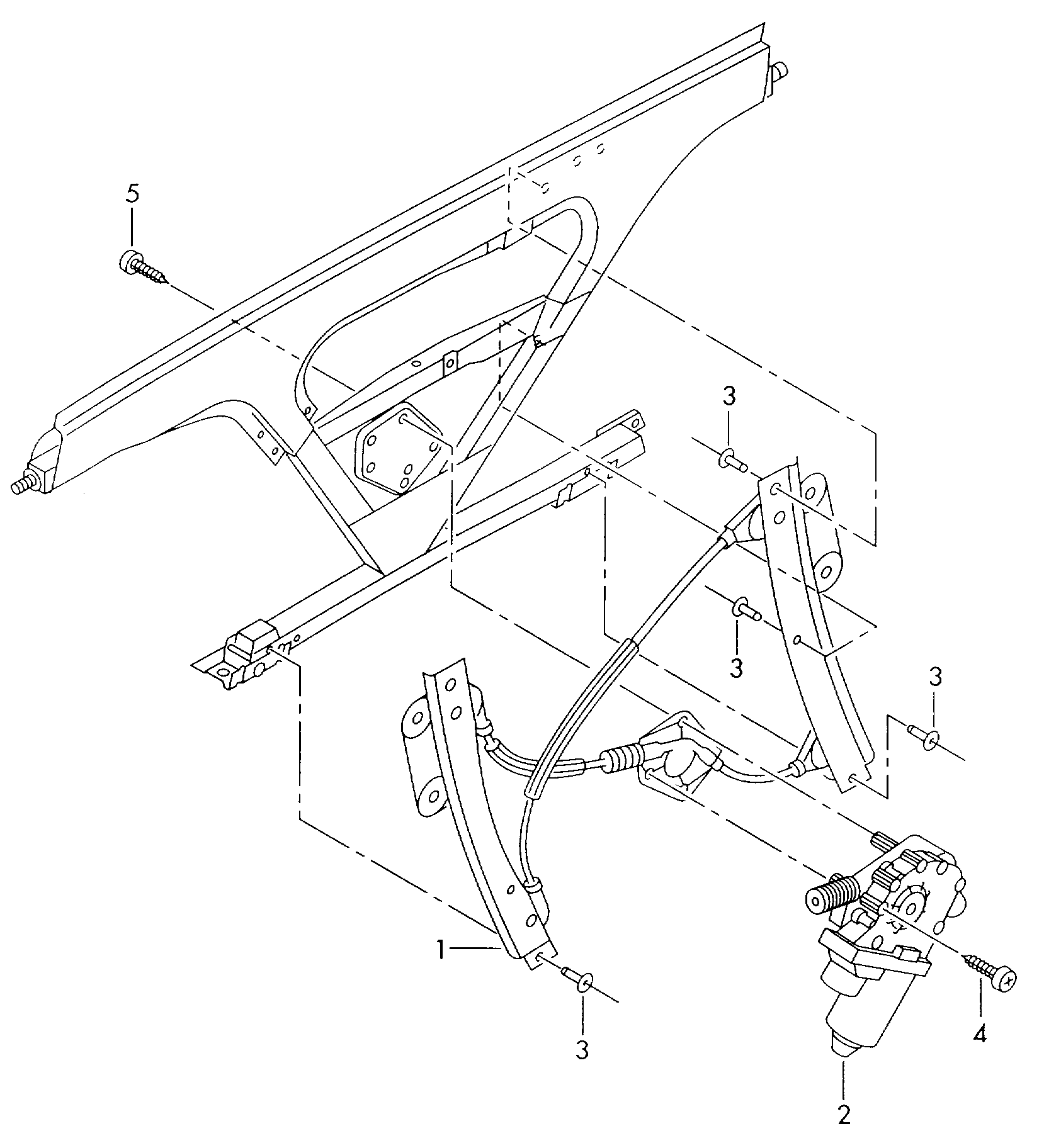 VAG 8N0837461 - Alzacristallo www.autoricambit.com