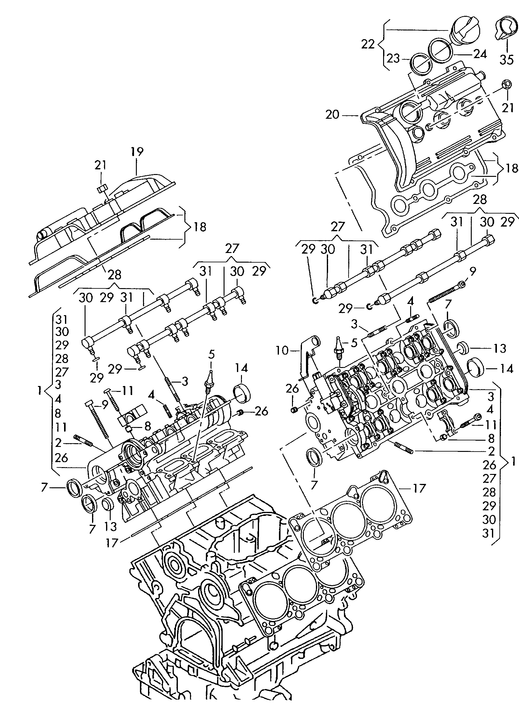 VAG 078103383K - Guarnizione, Testata www.autoricambit.com