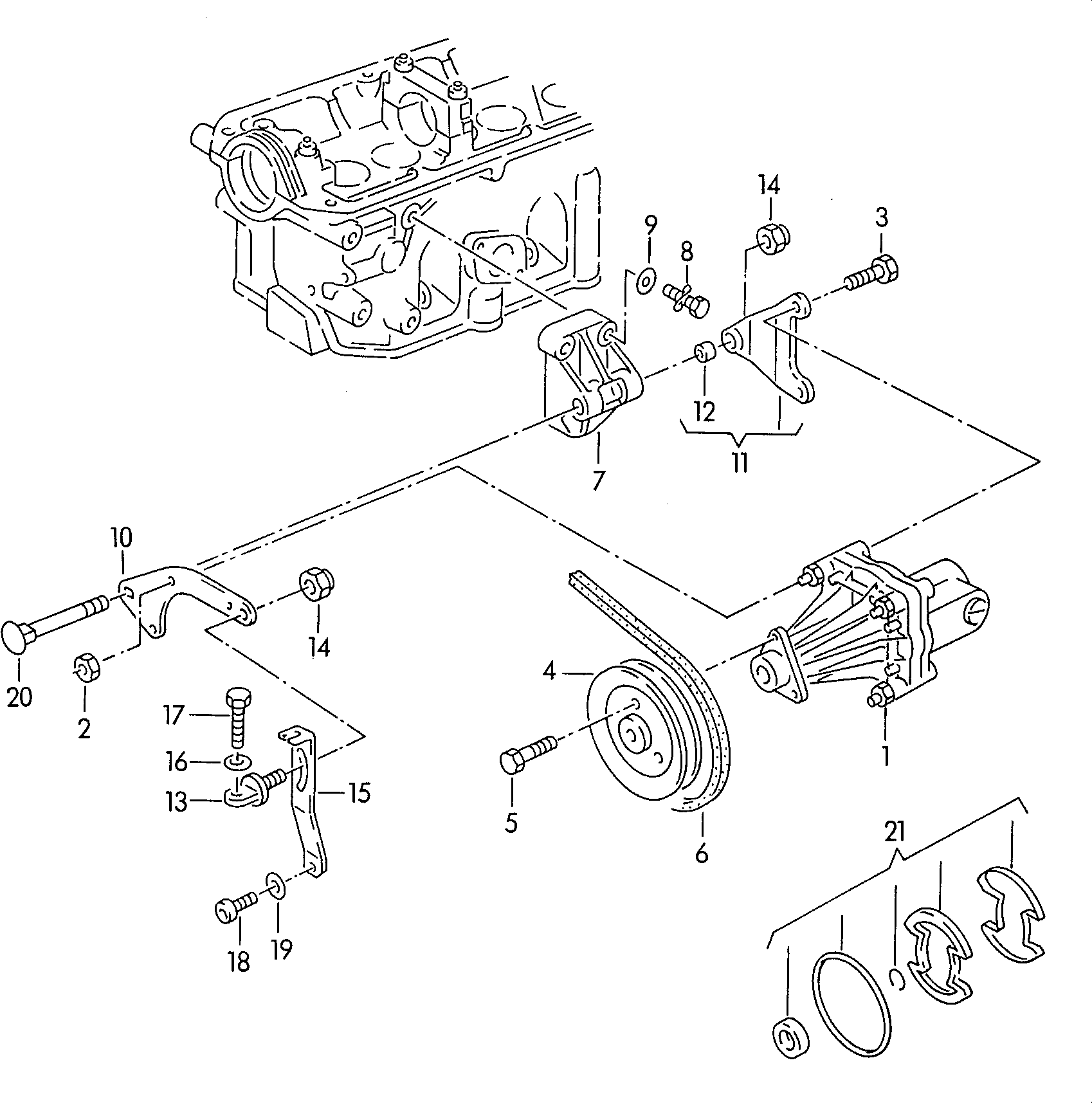 VW 035 145 271 F - Cinghia trapezoidale www.autoricambit.com