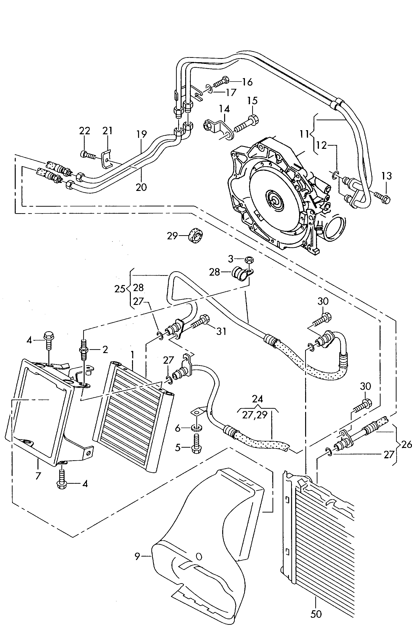 VAG N   101 005 05 - Kit riparazione, Sospensione ruota www.autoricambit.com